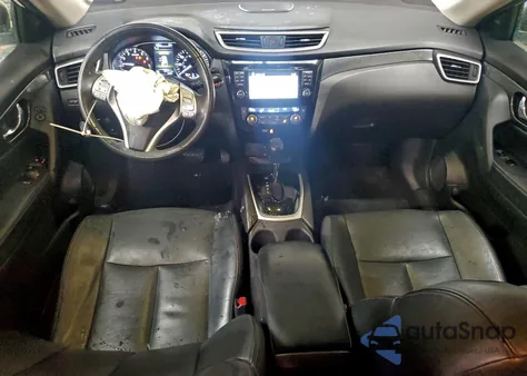 2015 Nissan Rogue S из США, поврежденный, VIN 5N1AT2MV0FC834947